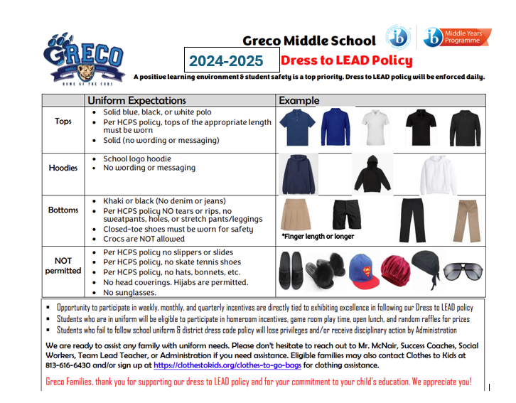  Dress Code